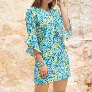 NWT Mud Pie Liza Bell Sleeve Dress SZ S